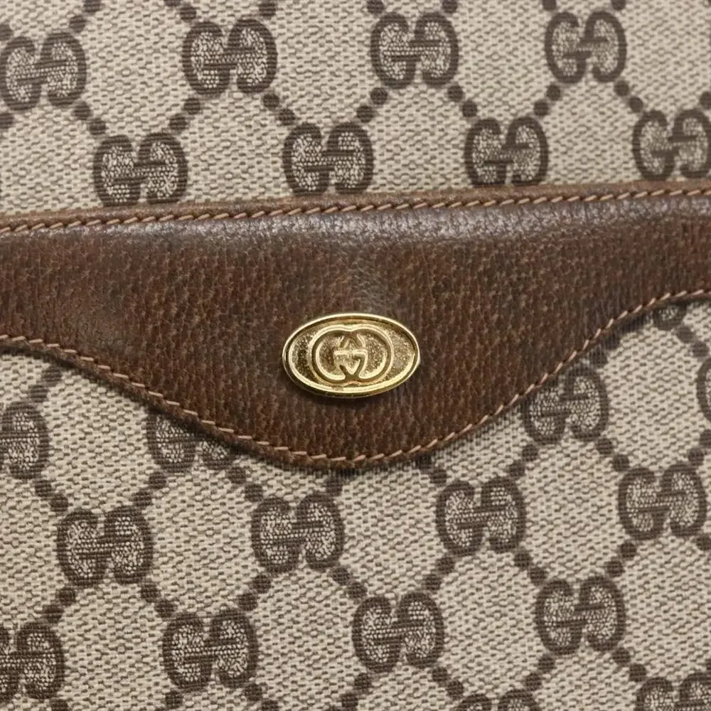 Gucci GG Supreme Web Tote Bag Beige